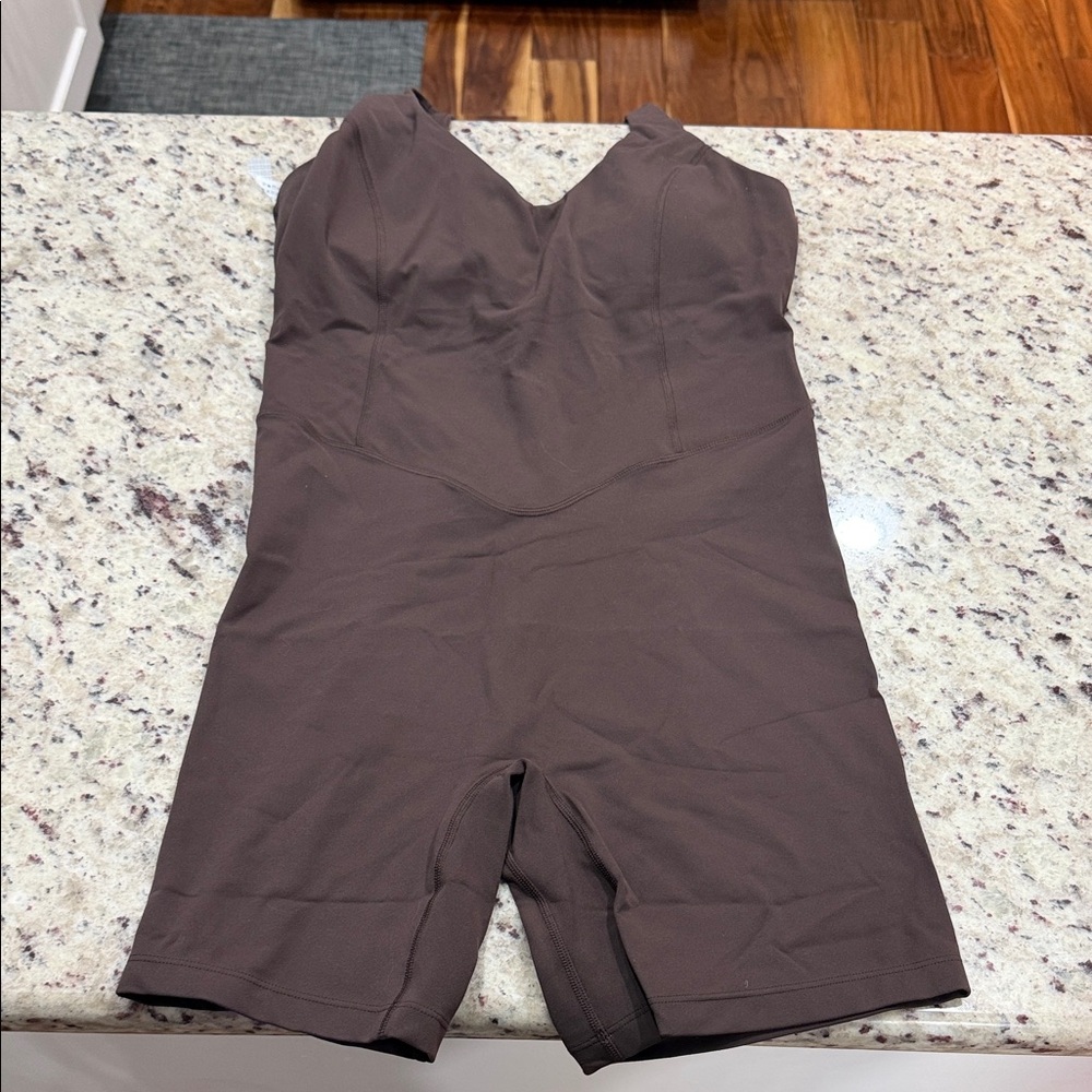 UNISSU Women's Brown Bodysuit - Picture 2 of 6